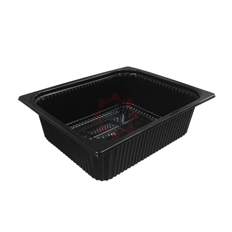 AP-325×265 H:100 Siyah Gıda Kabı